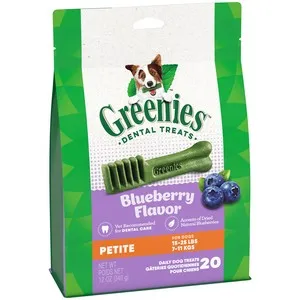 12 oz. Greenies Petite Blueberry Treat Pack - Treats